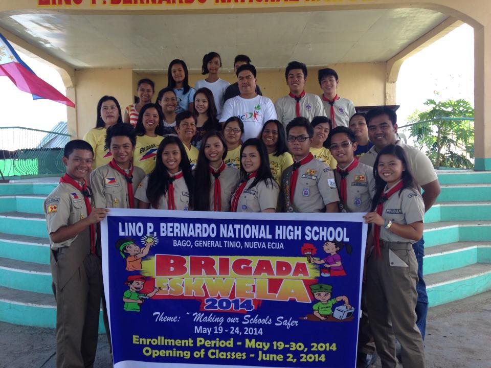 Brigada Eskwela @ Lino Bernardo National High School