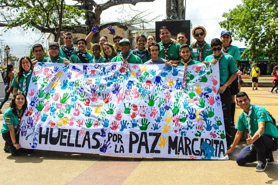 Huellas por la Paz Margarita 2015