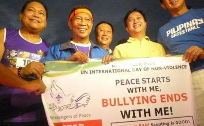 Takbong Laging Handa (the BSP Centennial Fun Run) presents Peace Starts with meBullying Ends with Me